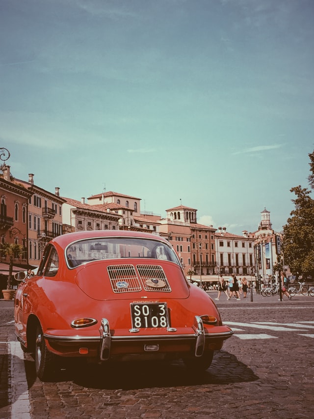 Car parked in Verona